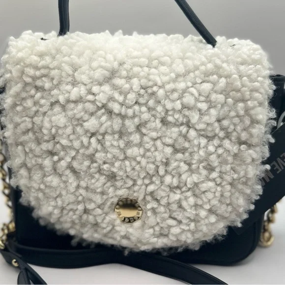 STEVE MADDEN SHERPA CROSSBODY BAG NWT - Picture 13 of 13